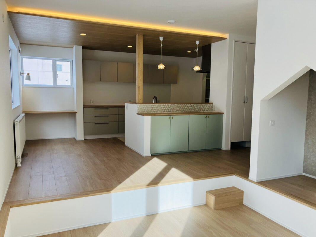 新築現場　完成